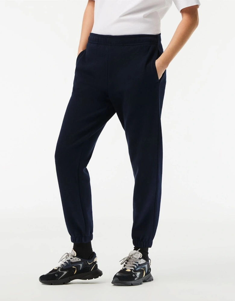 Solid Patterned Elasticated Cuff Slim Joggers