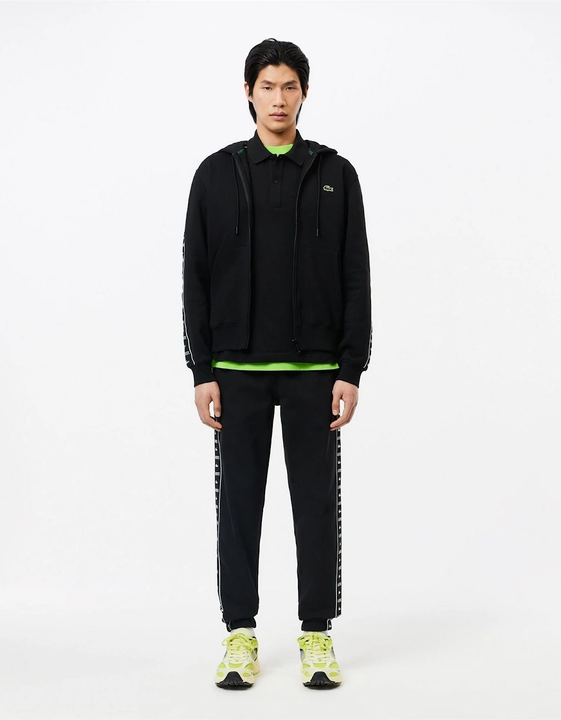 Tapered Logo Printed Track Pants