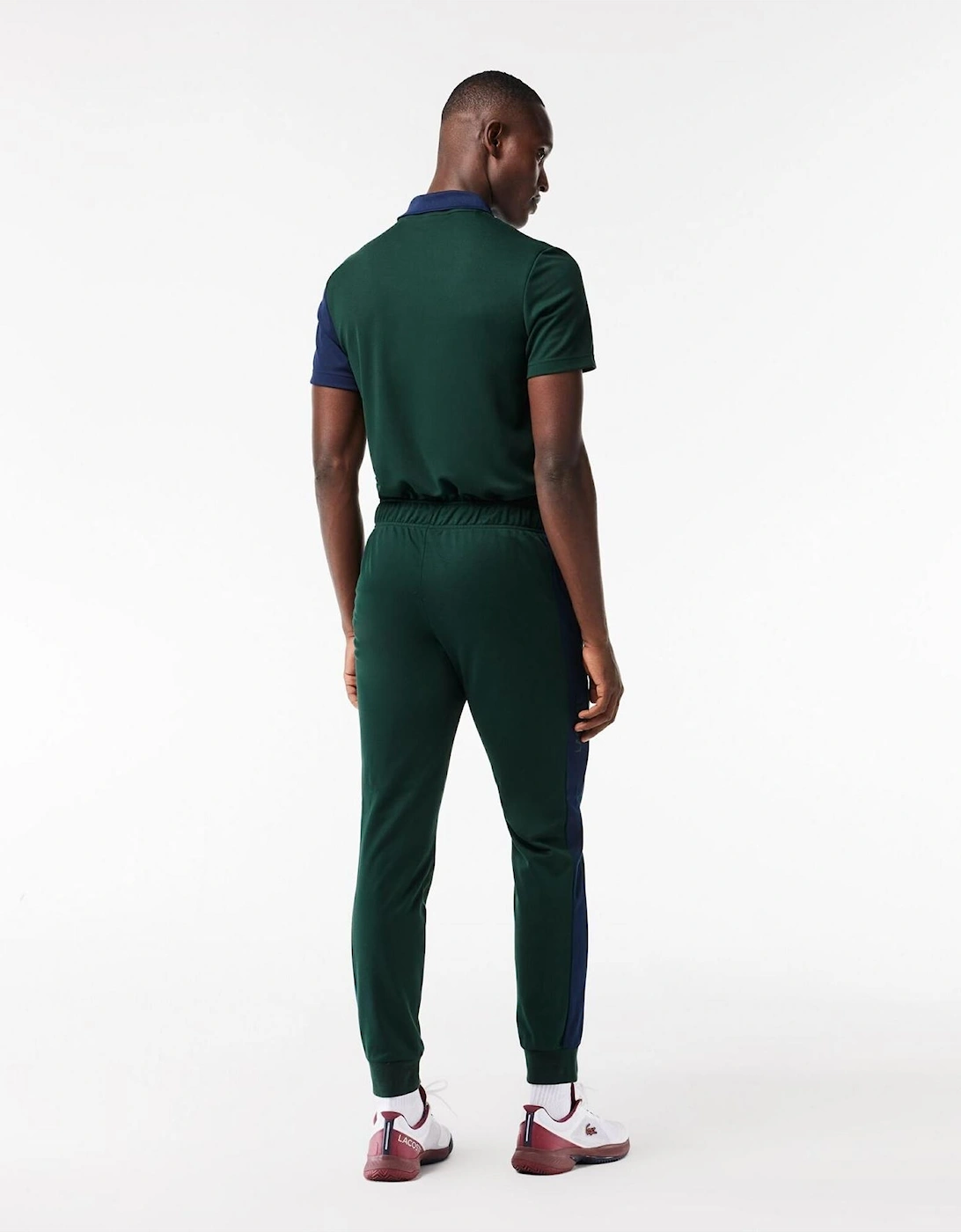 Elasticated Cuff Solid Patterned Slim Joggers