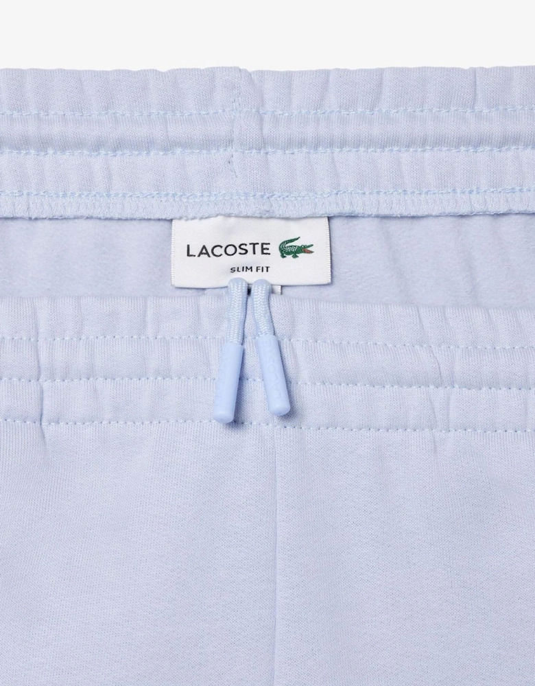 Crocodile Logo Solid Patterned Slim Joggers