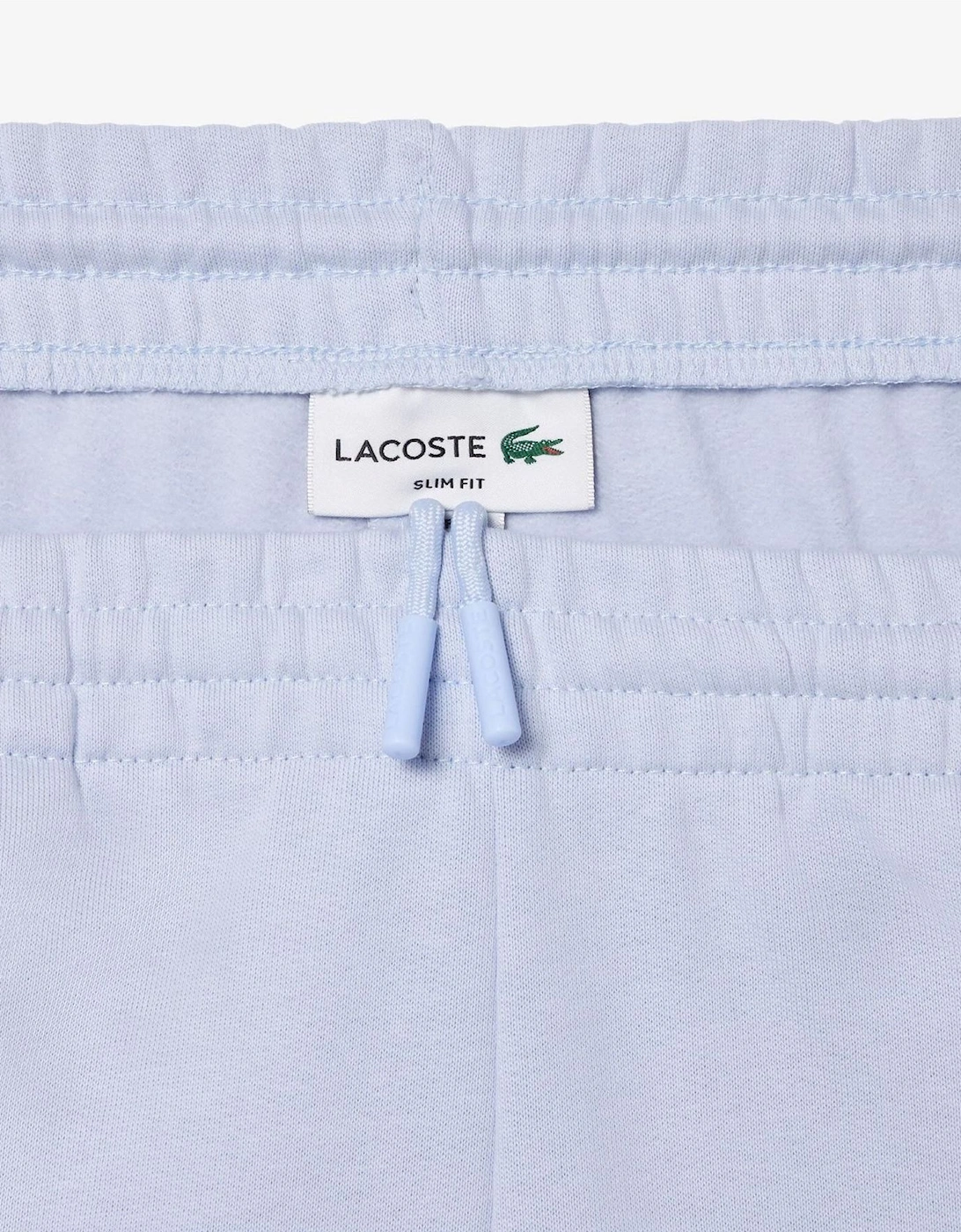 Crocodile Logo Solid Patterned Slim Joggers