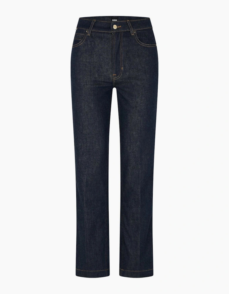 High Rise Straight Leg Jeans