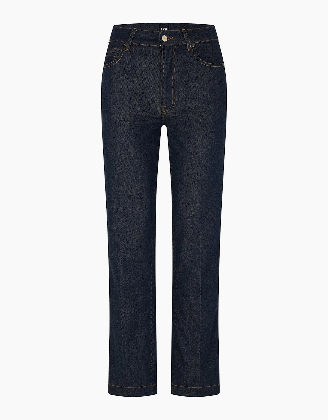 High Rise Straight Leg Jeans