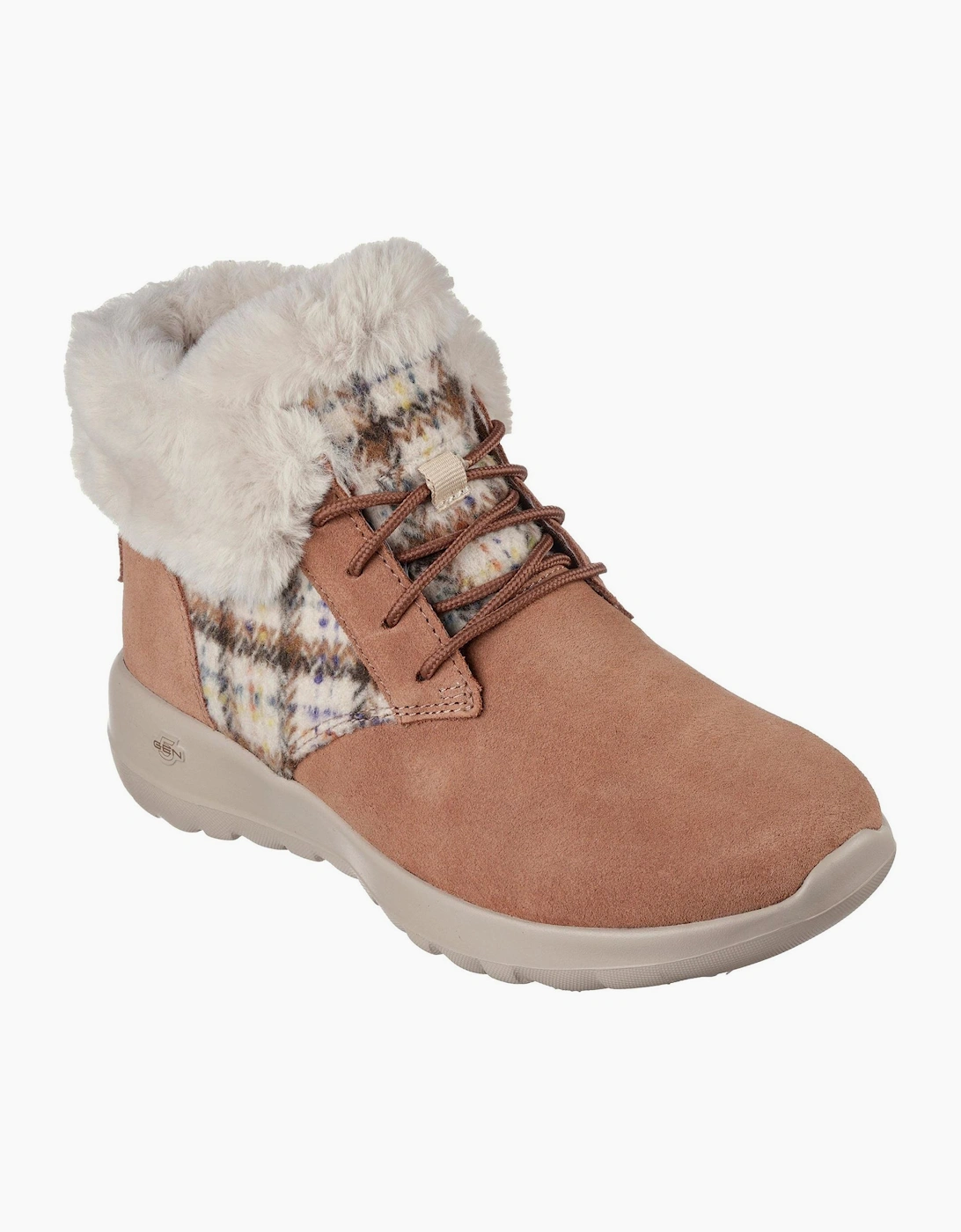 The Go Joy Plaid Lace-Up Trainers, 6 of 5