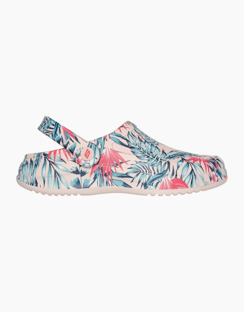 Archfitwave Floral Open Toe Slide Sandals