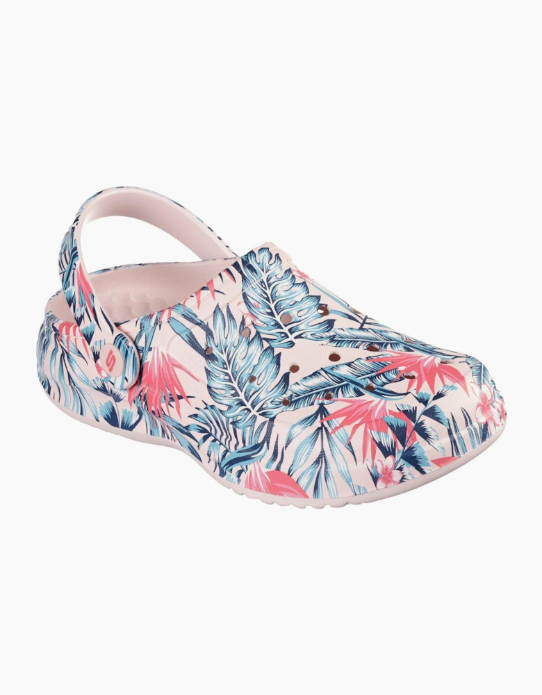 Archfitwave Floral Open Toe Slide Sandals