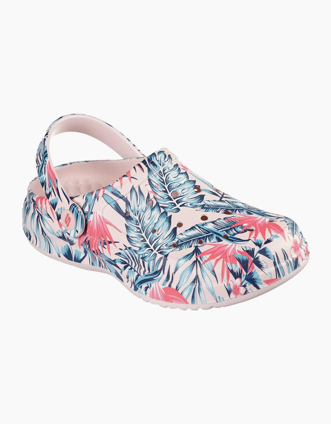 Archfitwave Floral Open Toe Slide Sandals
