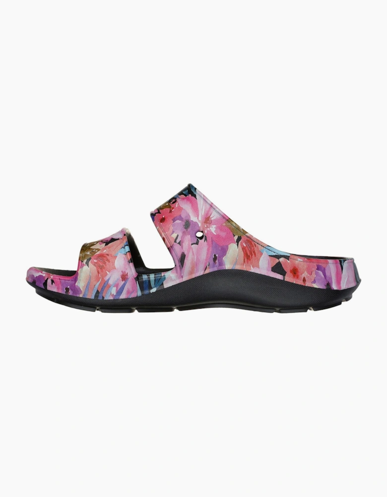 Archfitwave Floral Open Toe Slide Sandals