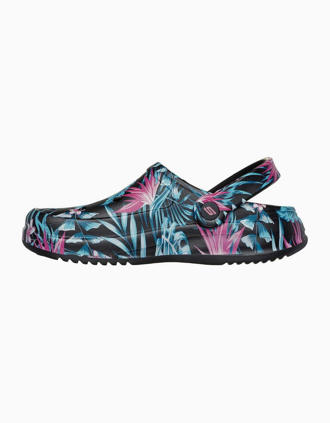 Archfitwave Floral Open Toe Slide Sandals