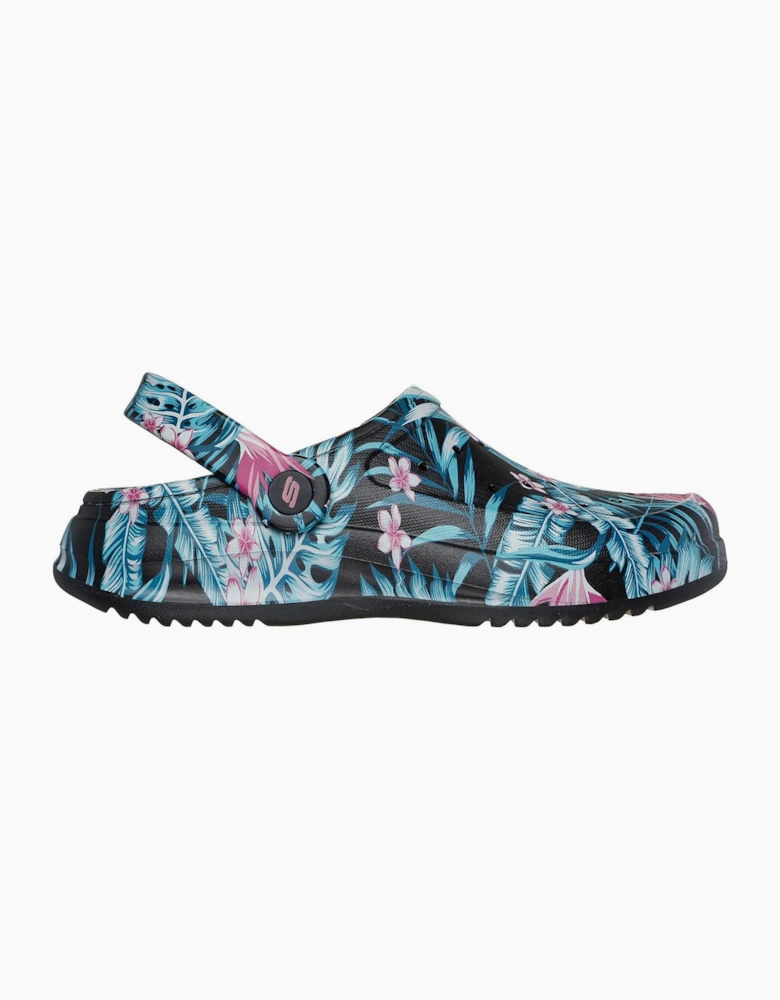 Archfitwave Floral Open Toe Slide Sandals