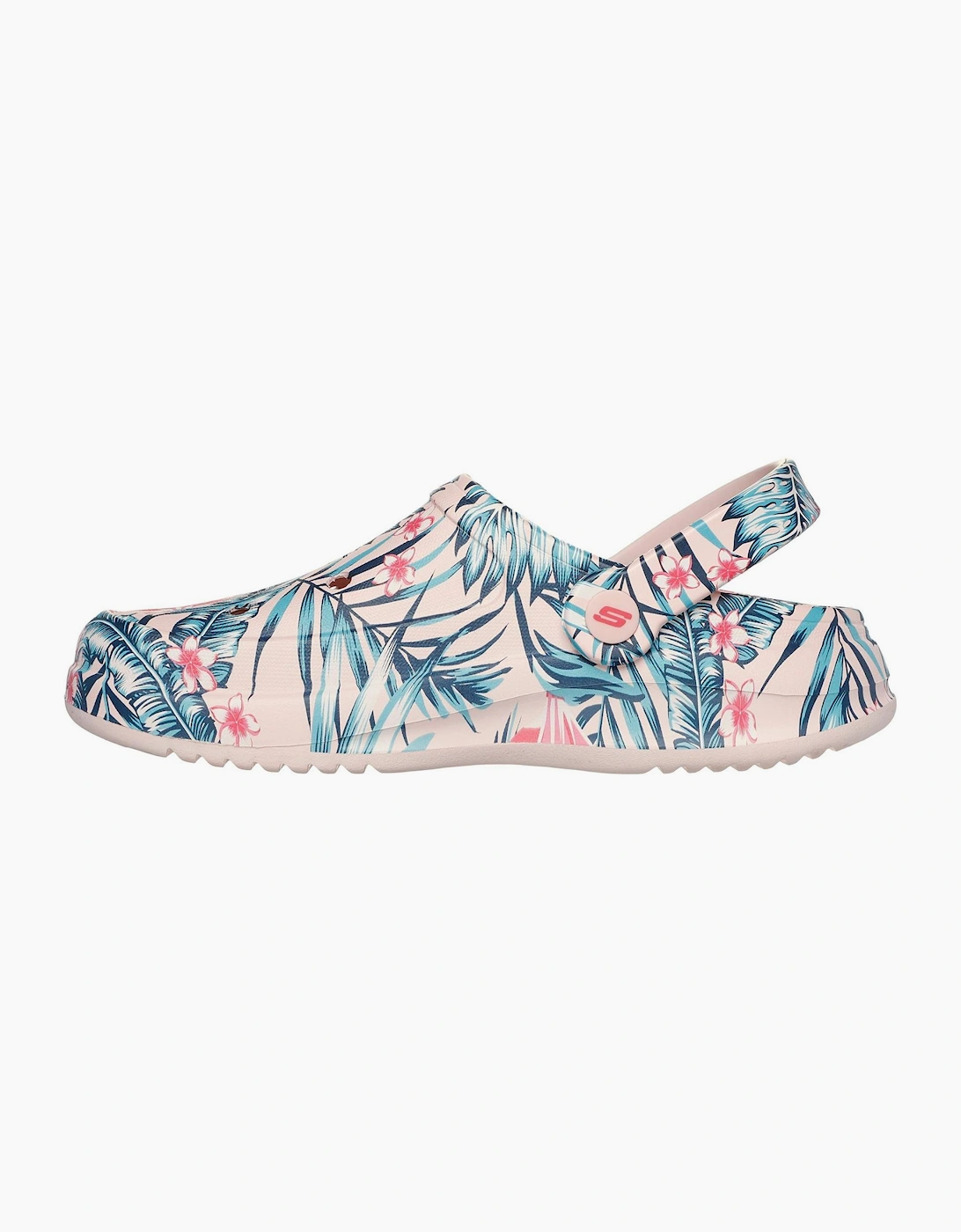 Archfitwave Floral Open Toe Slide Sandals
