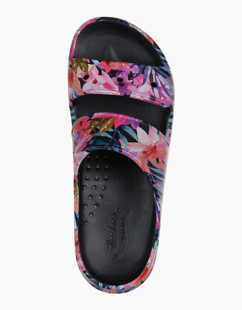Archfitwave Floral Open Toe Slide Sandals