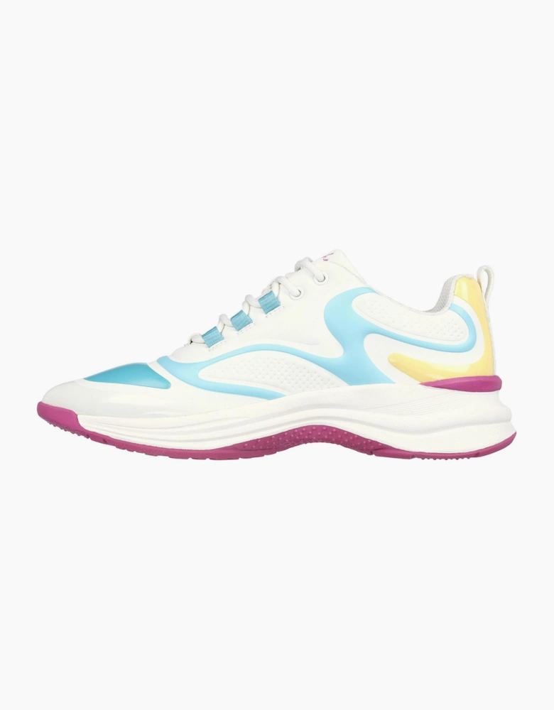 Womens Hot Melt Embossed Neoprene Low Top Trainers