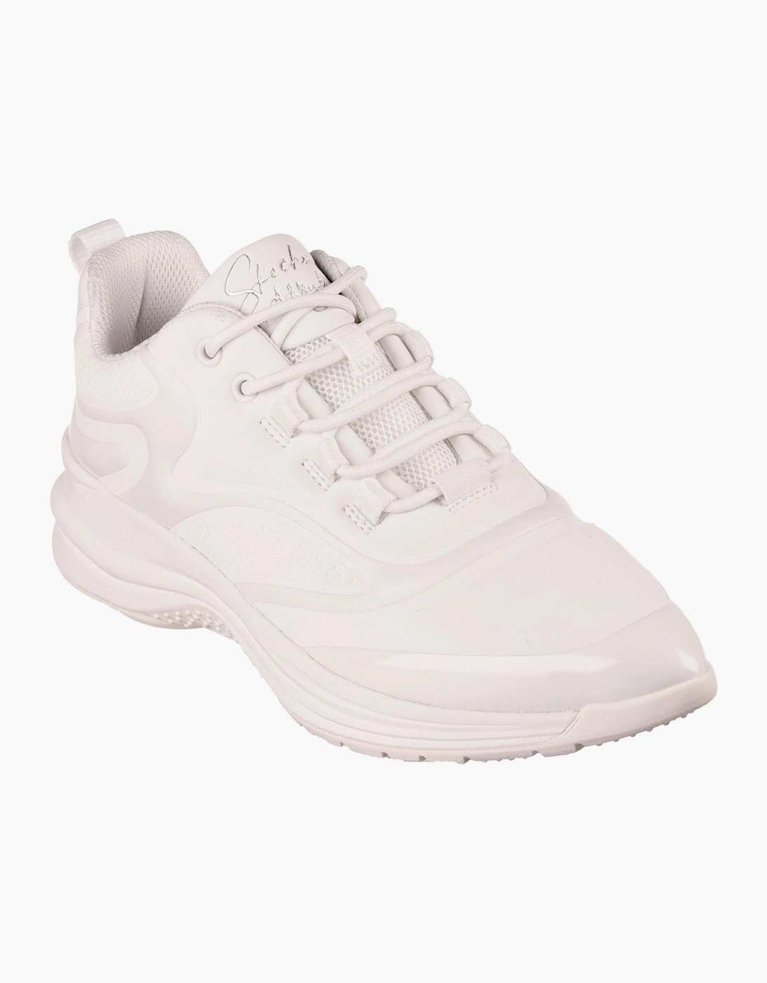Womens Hot Melt Embossed Neoprene Low Top Trainers, 6 of 5