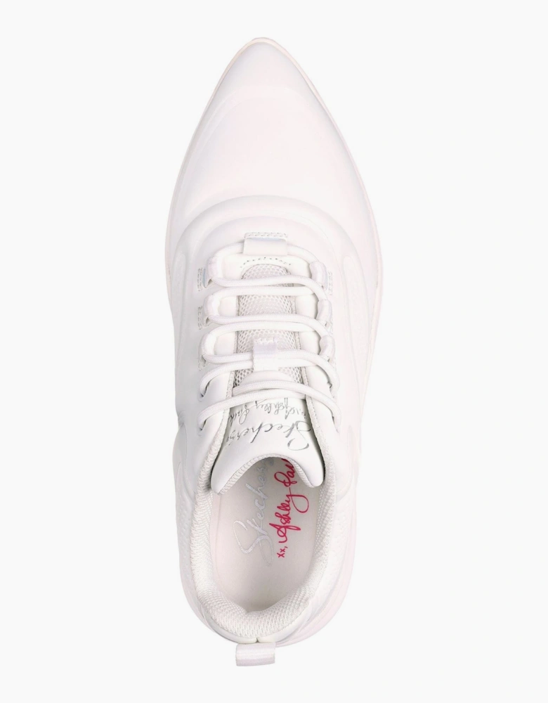 Womens Hot Melt Embossed Neoprene Low Top Trainers
