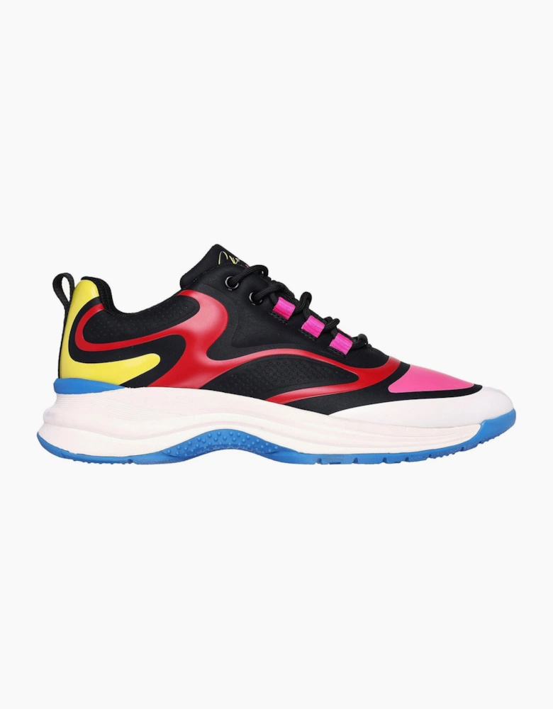 Womens Hot Melt Embossed Neoprene Low Top Trainers