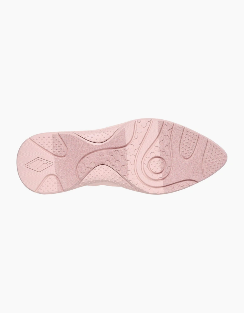 Womens Hot Melt Embossed Neoprene Low Top Trainers
