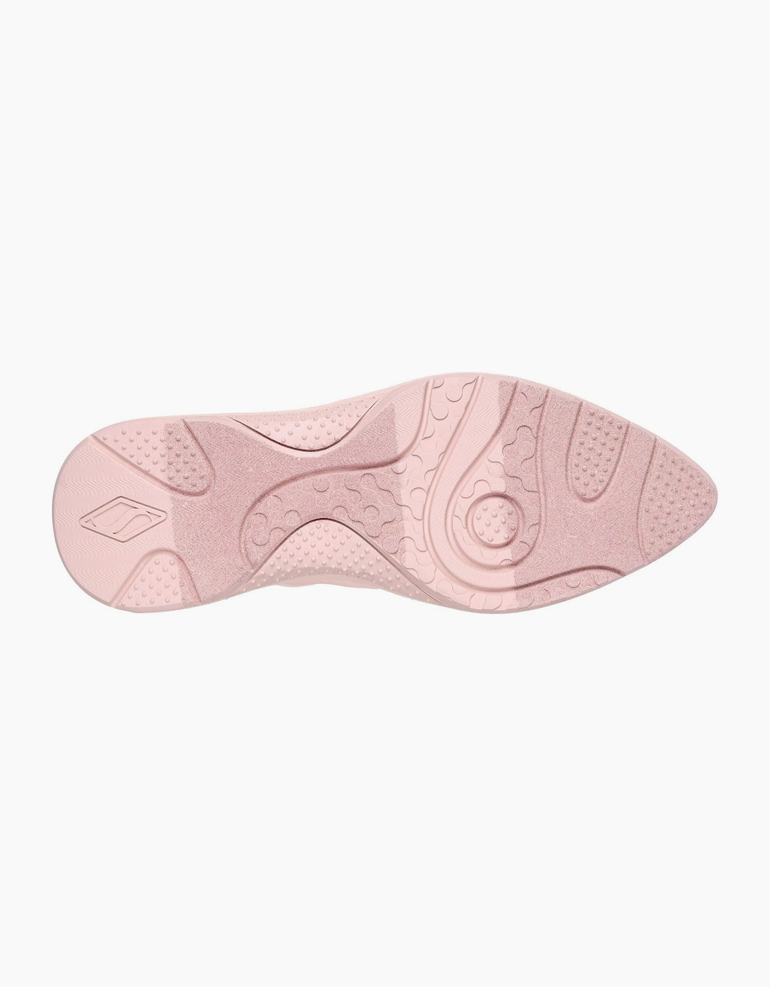 Womens Hot Melt Embossed Neoprene Low Top Trainers