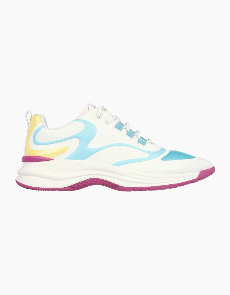 Womens Hot Melt Embossed Neoprene Low Top Trainers