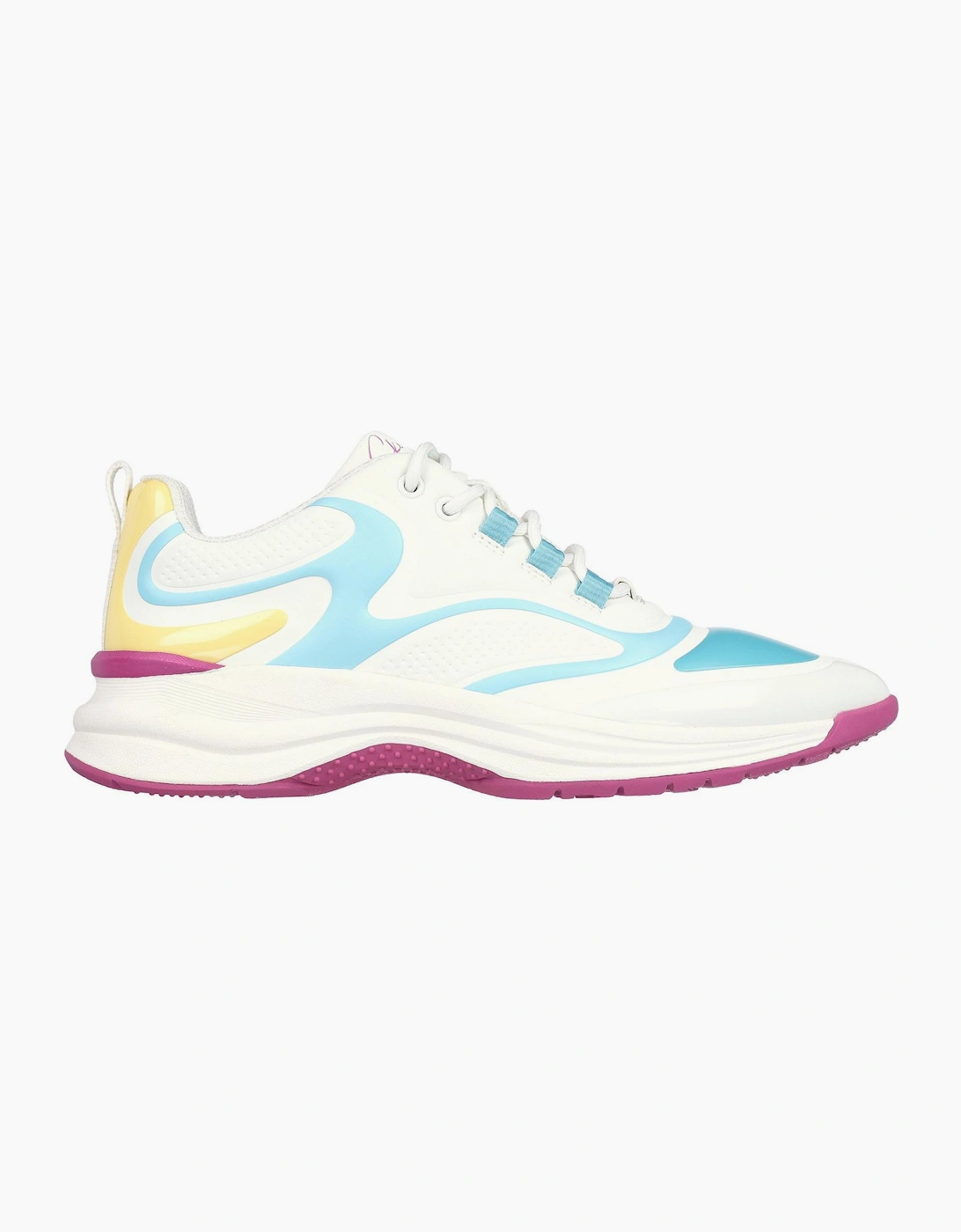 Womens Hot Melt Embossed Neoprene Low Top Trainers