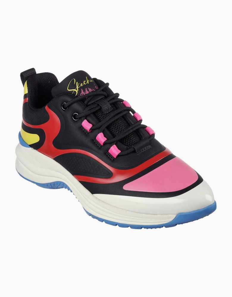 Womens Hot Melt Embossed Neoprene Low Top Trainers