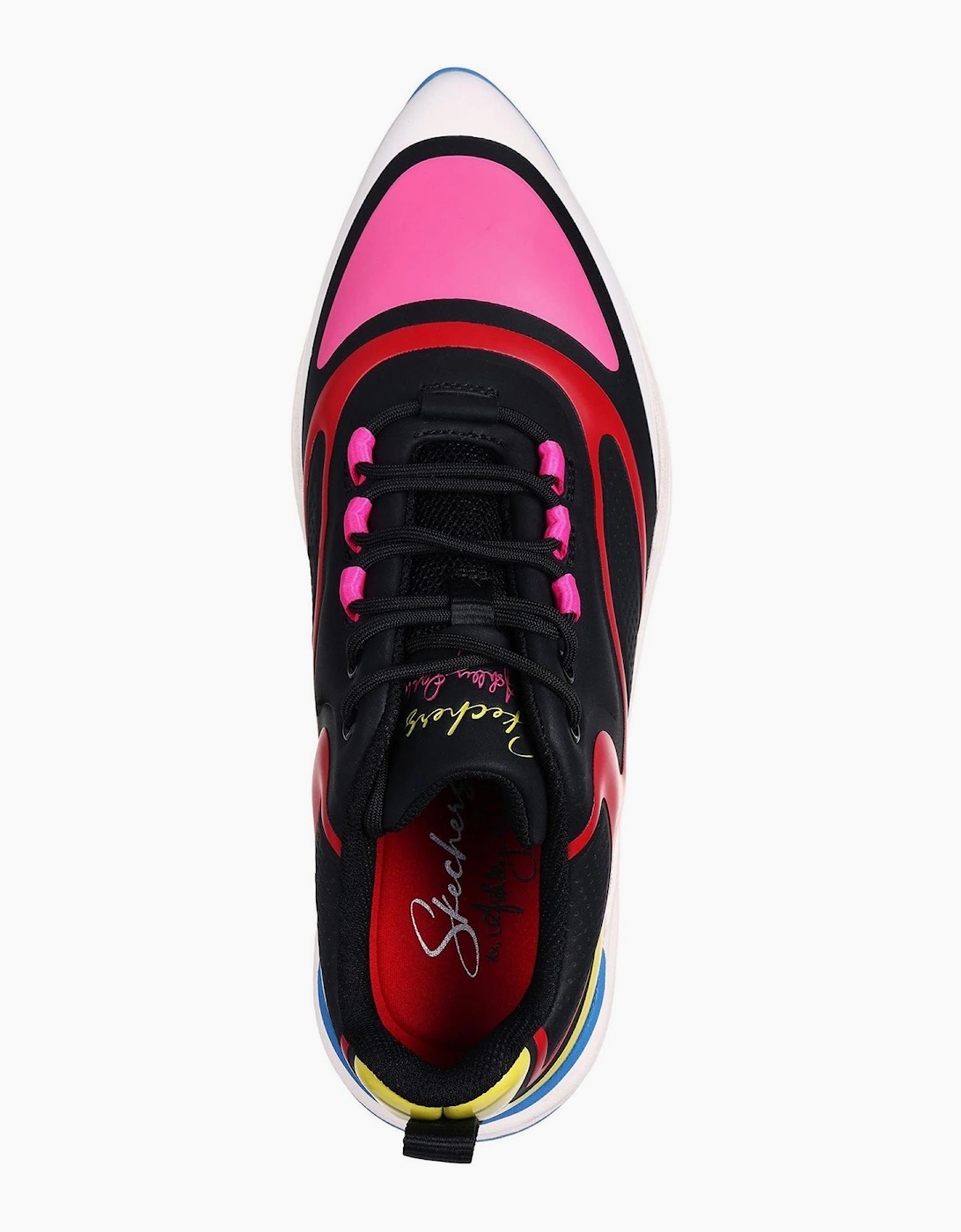 Womens Hot Melt Embossed Neoprene Low Top Trainers