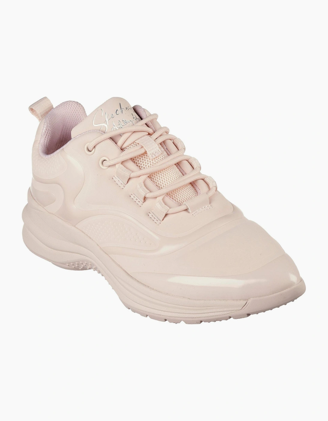 Womens Hot Melt Embossed Neoprene Low Top Trainers, 6 of 5