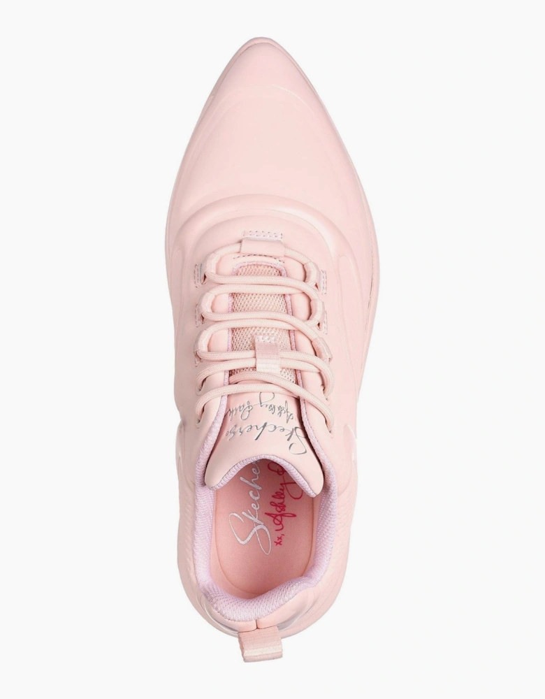 Womens Hot Melt Embossed Neoprene Low Top Trainers