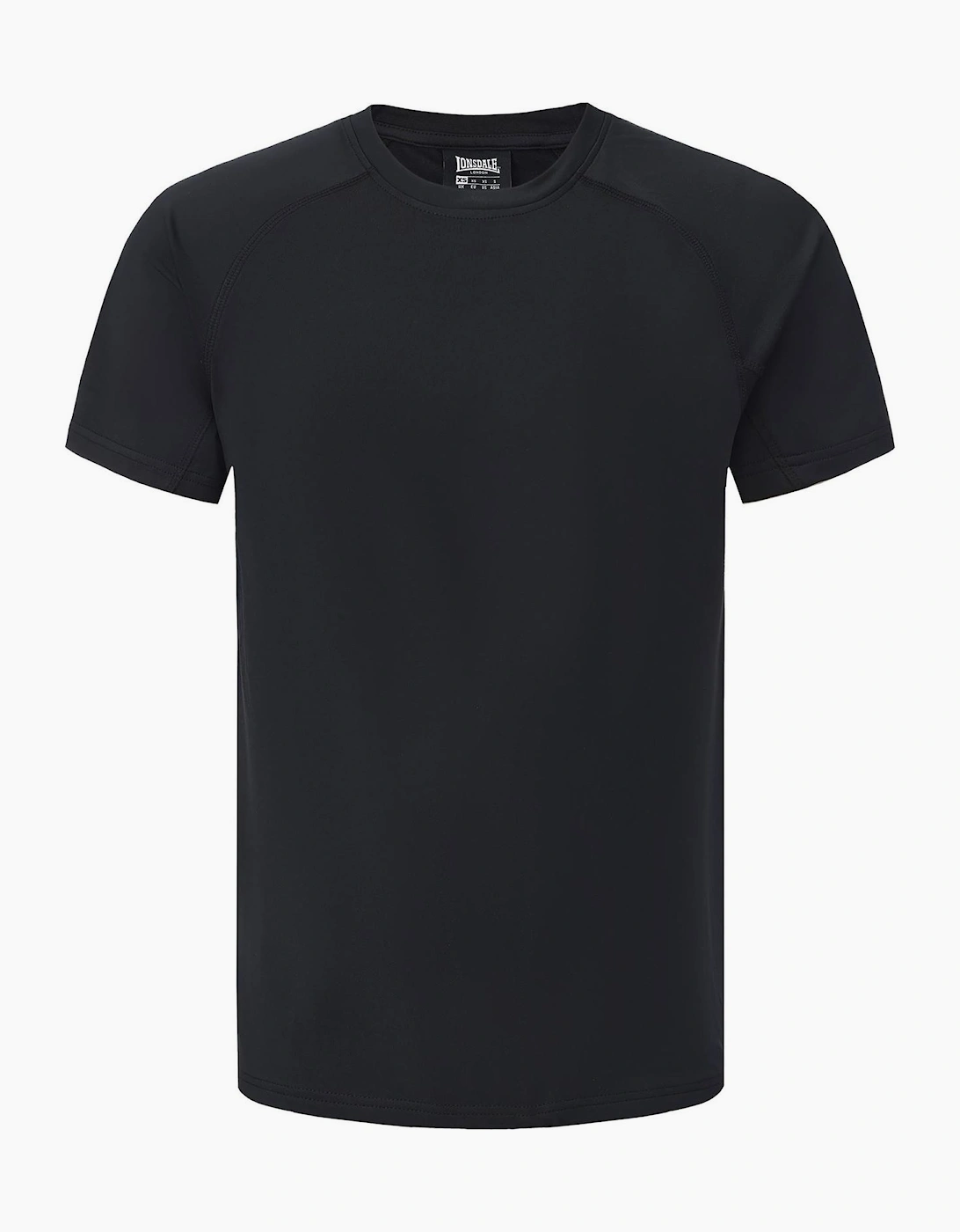 Lonsdale Men's Black Neckline T-Shirts - Size: 44