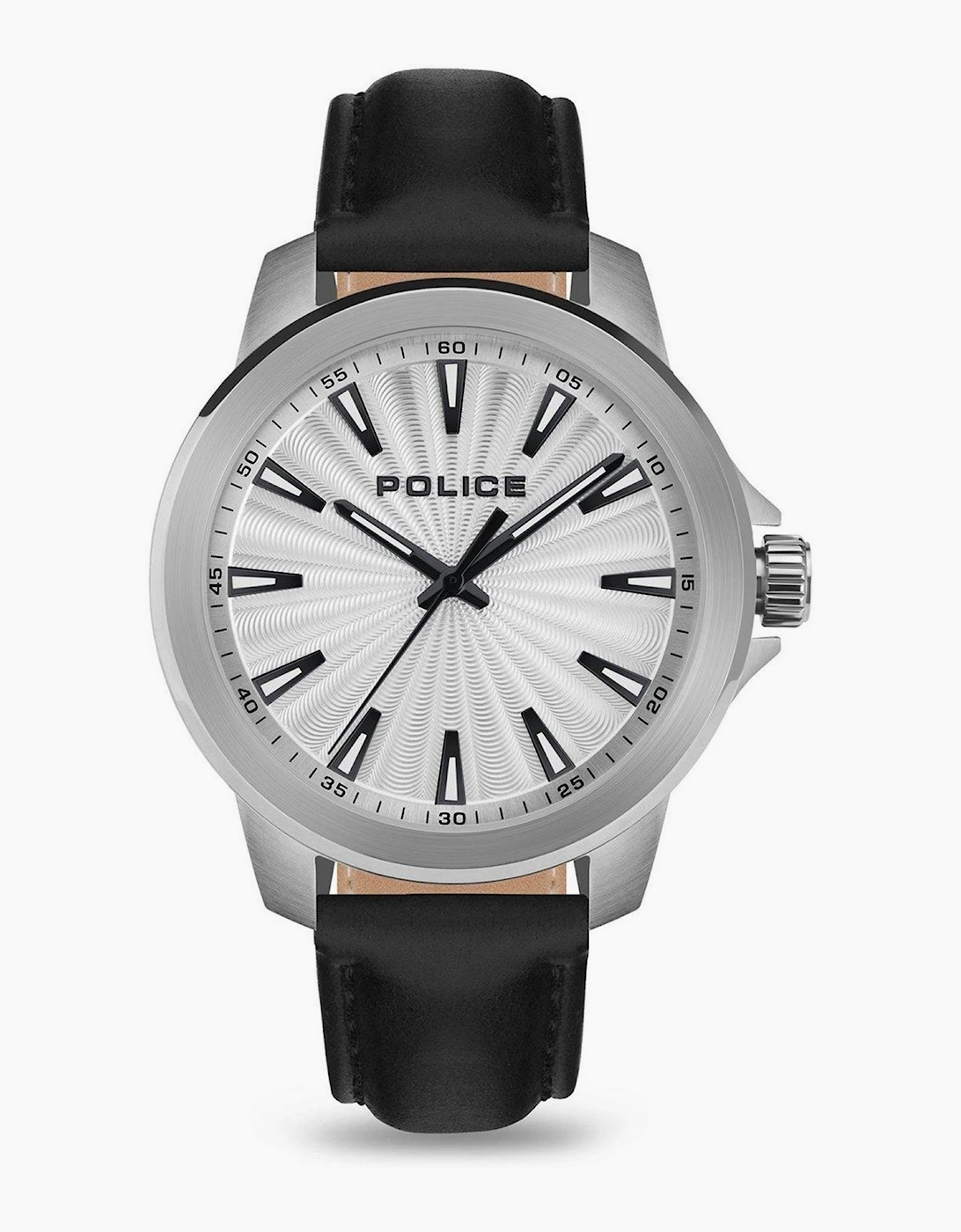 Police Unisex Black Quartz Watch - Size: One Size