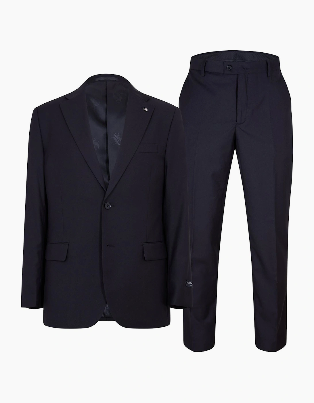 Men's Scotch Suit2 - Black - Size: 46 56