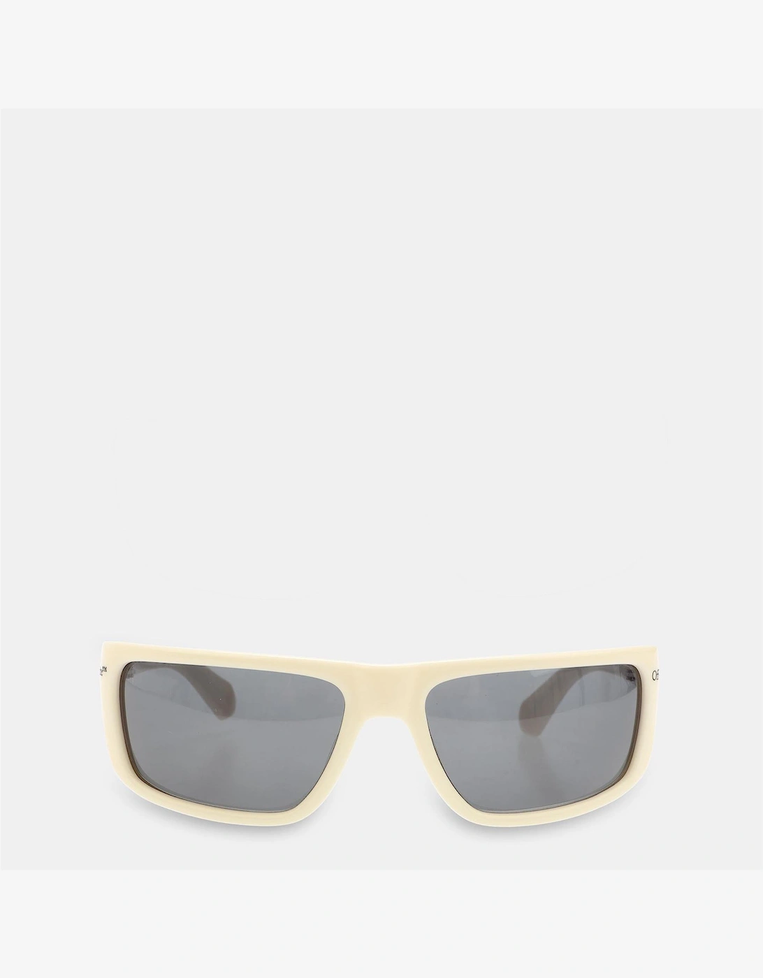 Off-White Men's White Dark Grey Off Bologna Sun - Size: One Size