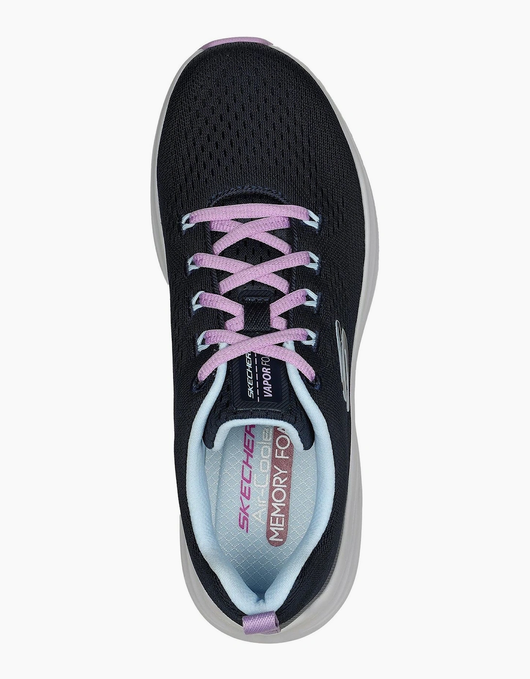 Womens Mesh Lace Up W Air Cool Low Top Trainers