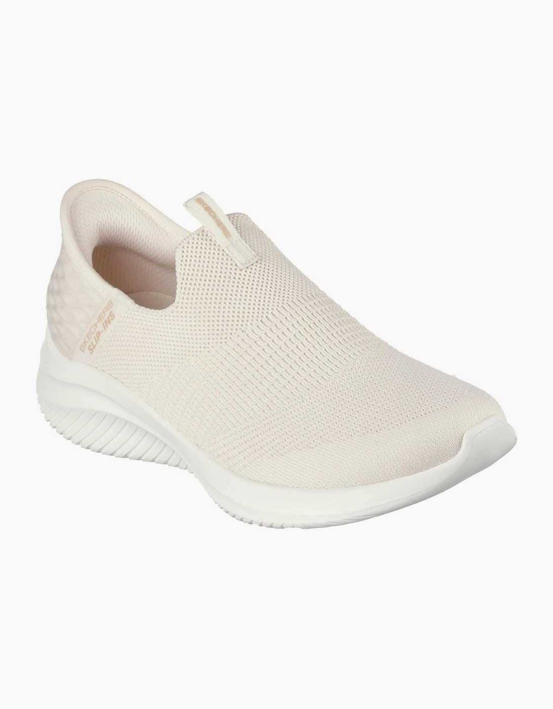 Womens Stretch Knit Slip Ins W Slip On Trainers, 7 of 6