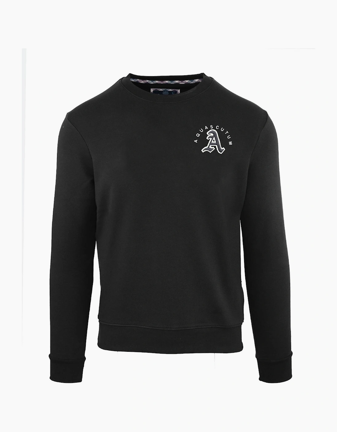 Aquascutum Men's Black Roundnk S - Size 2X Large