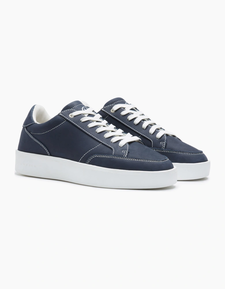 Helier Navy/White