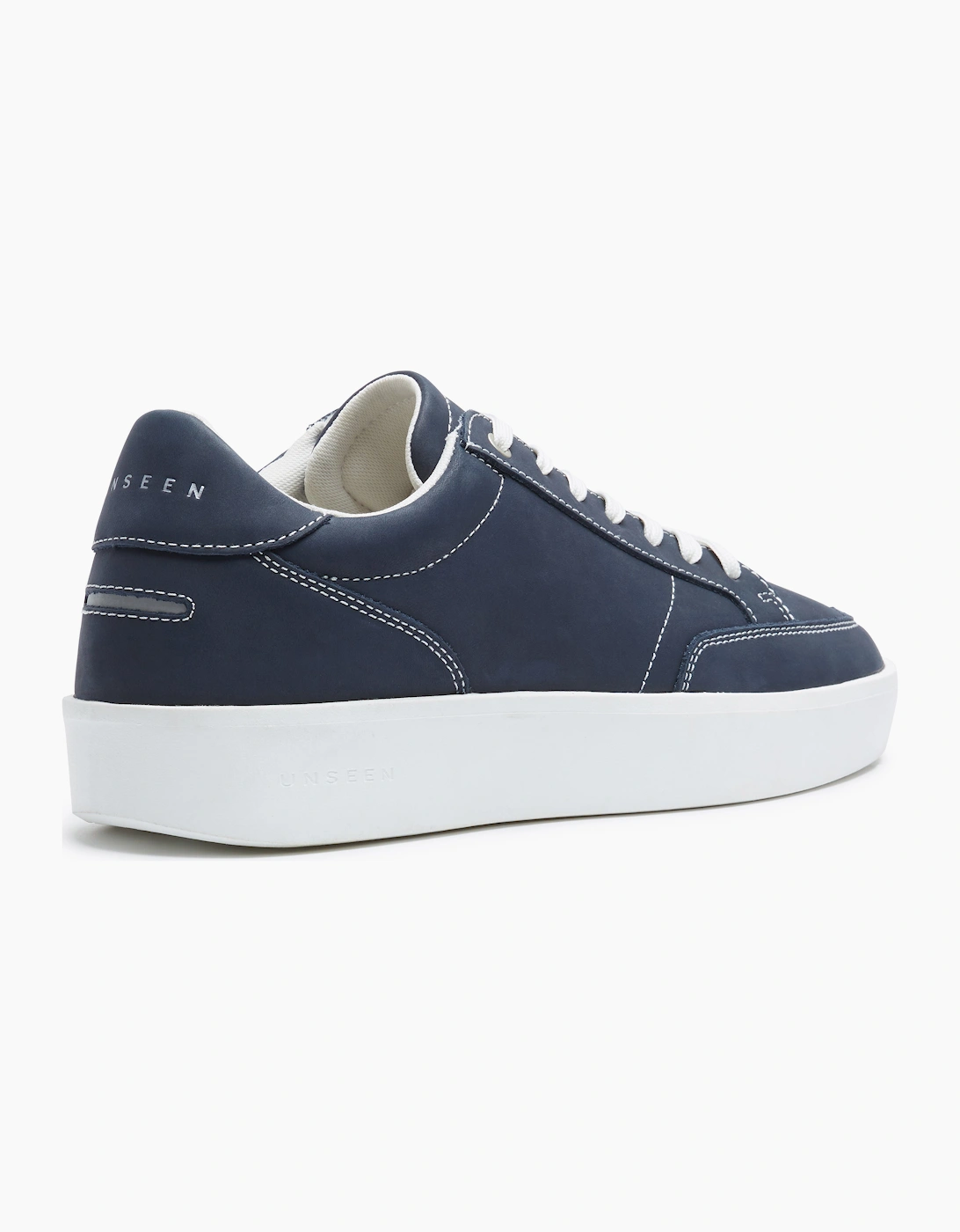 Helier Navy/White