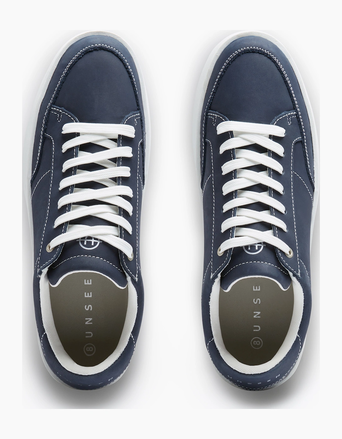 Helier Navy/White