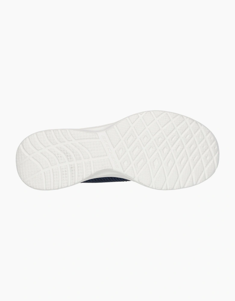 Print Mesh Memory Foam Slip On Trainers
