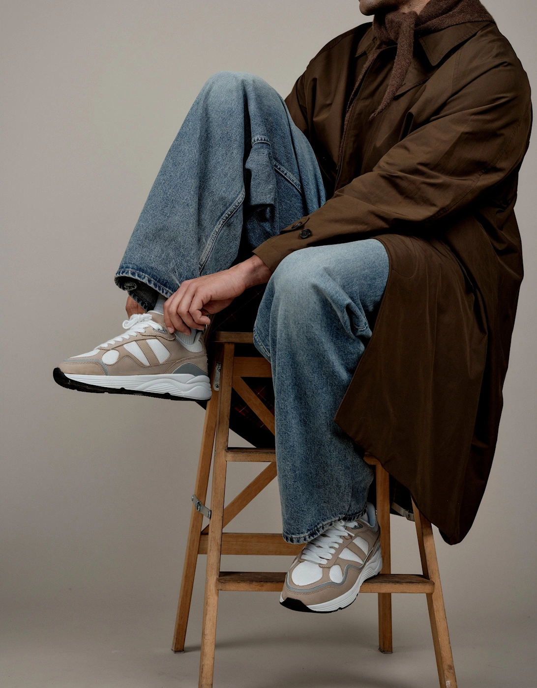 Runa Beige/Grey/White