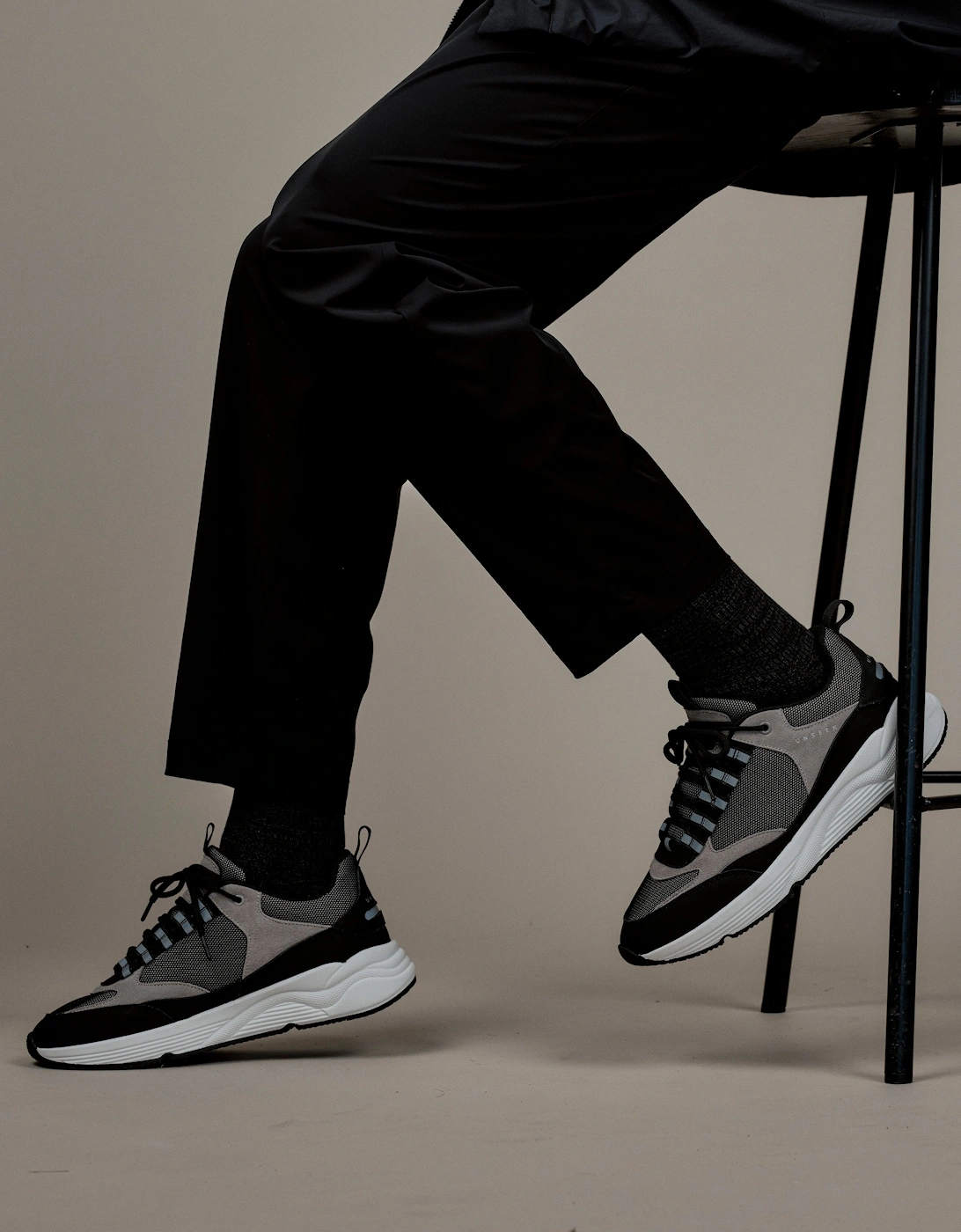 Clarn Black/Grey/White