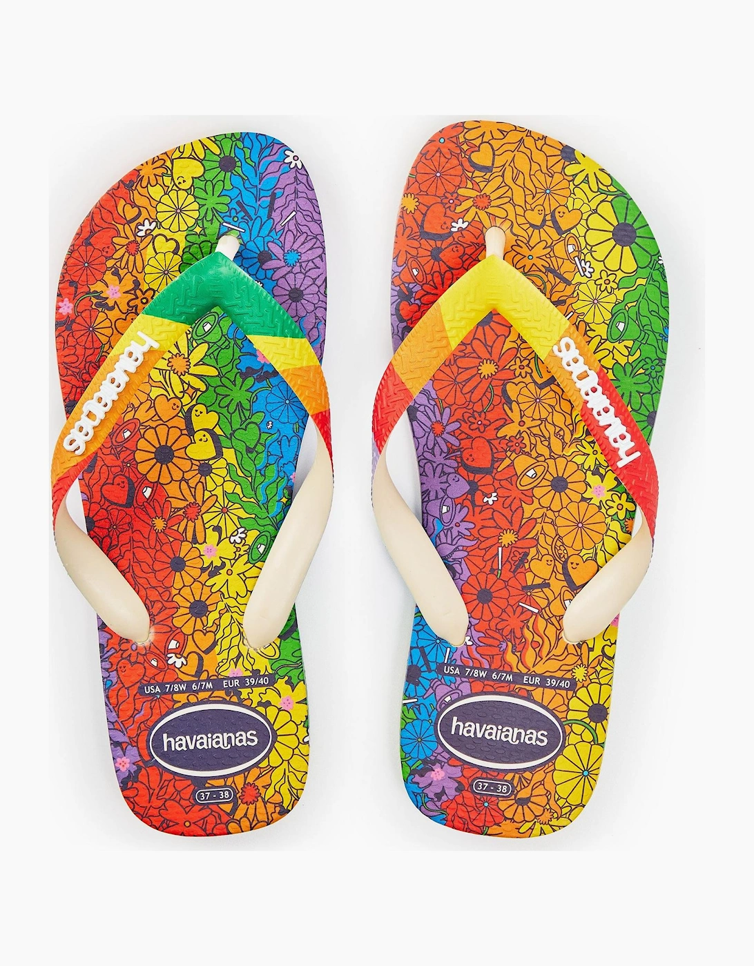 Top Pride Premium Beige 37 38 Flip Flops Womens
