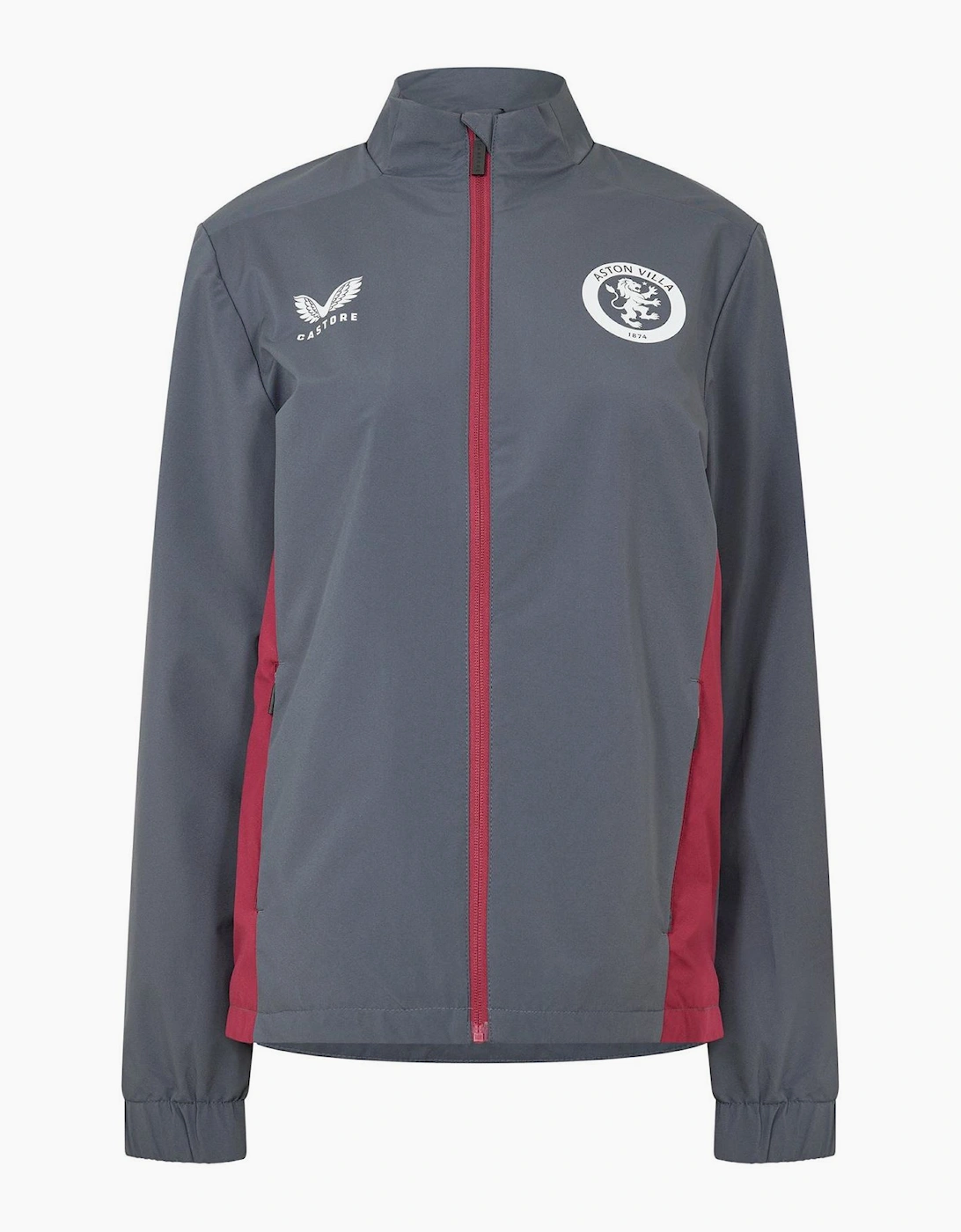 Solid Patterned Zipped Pocket Track Jacket, 3 of 2