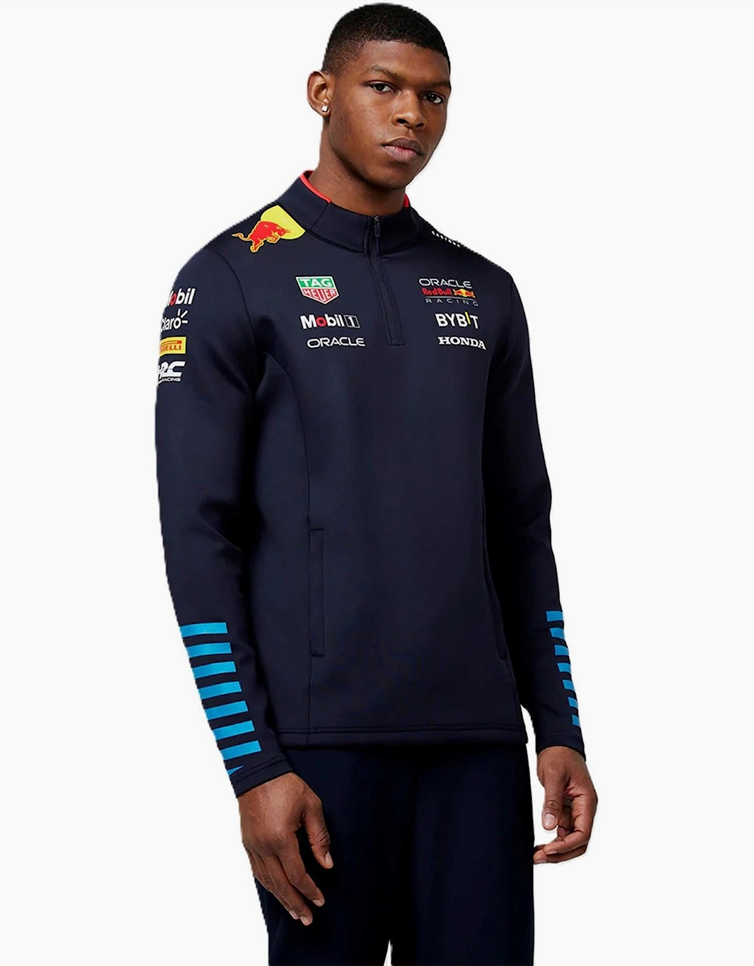 Castore Men's Navy Quarter Zip Mlyr 99  38 M