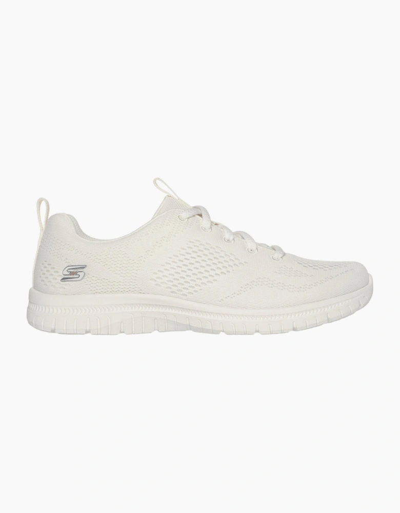 Mesh Lace Up W Memory F Slip On Trainers Womens