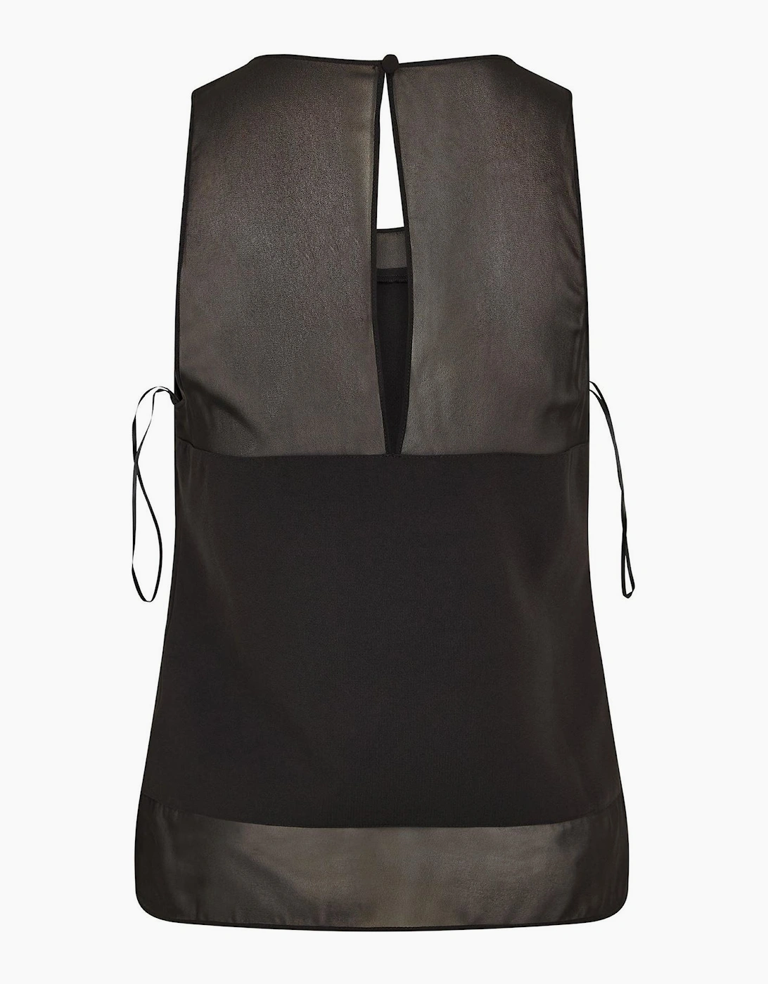 Baker Sleeveless Top with Panel Detail