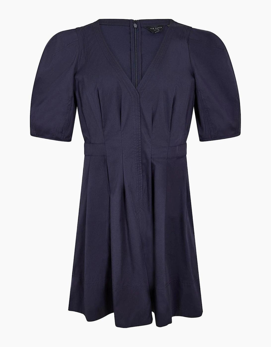 Ted Baker Women's Navy V Neck Md - Size 8