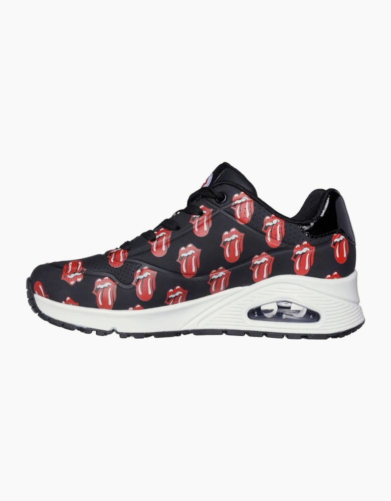 Stones Repeat Lick Lyric La Low Top Trainers Womens