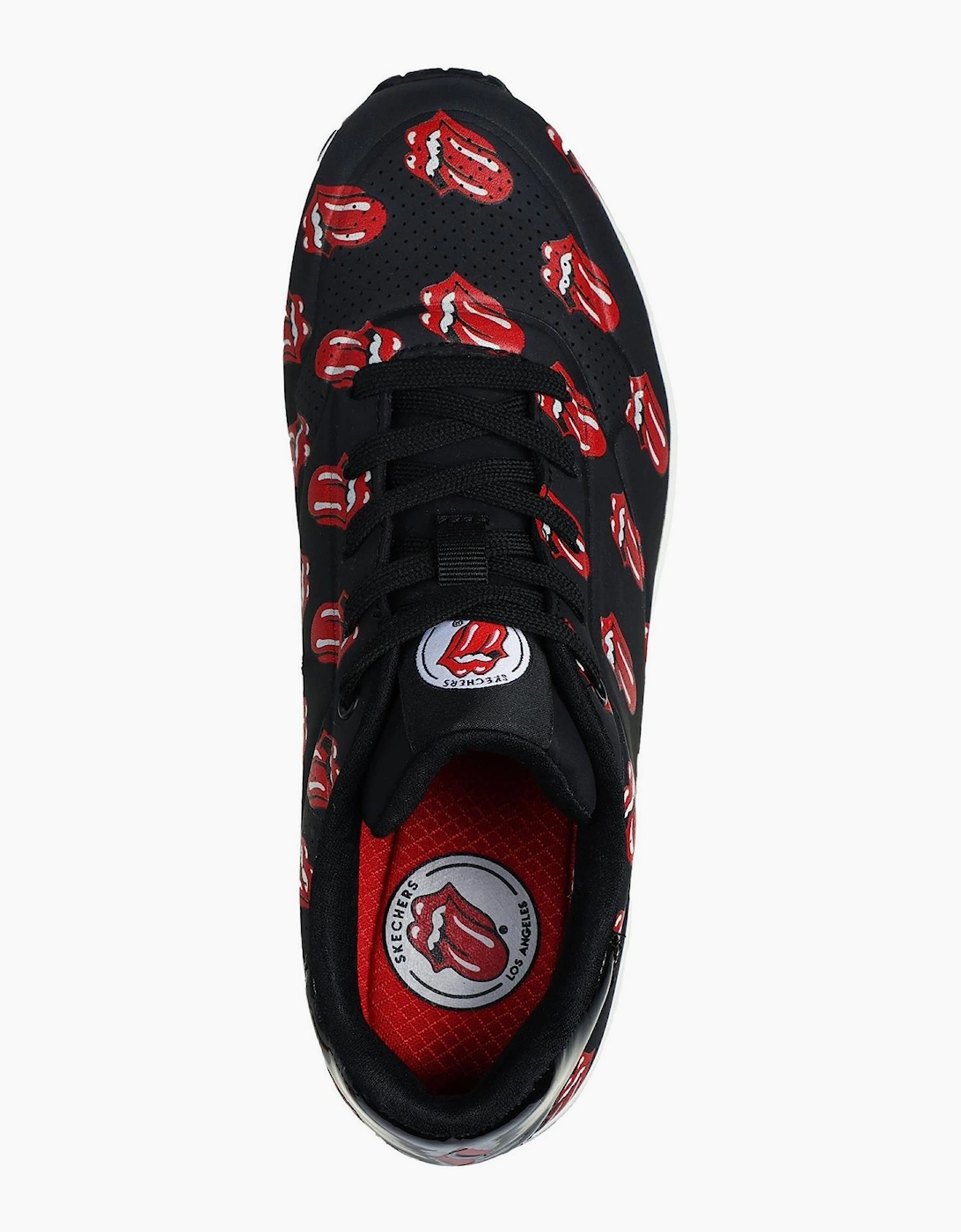 Stones Repeat Lick Lyric La Low Top Trainers Womens