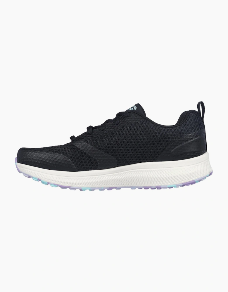 Mesh Lace Up W Marbled Rub Slip On Trainers Womens